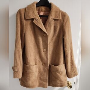 Jacobsons Vintage Camel Hair Coat , Size S